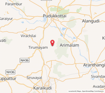 Map of Rayapuram, Mizoram
