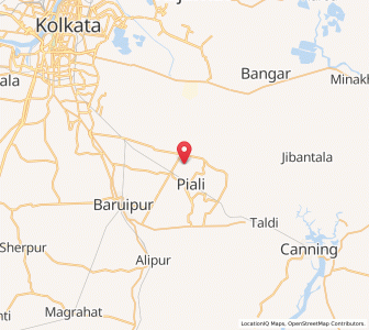 Map of Raypur, West Bengal