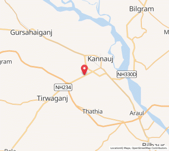 Map of Rebha, Uttar Pradesh