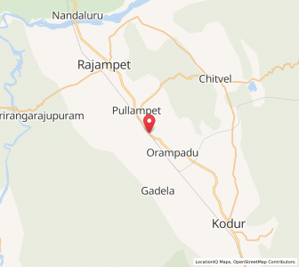 Map of Reddipalle, Andhra Pradesh