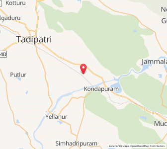 Map of Regadipalle, Andhra Pradesh