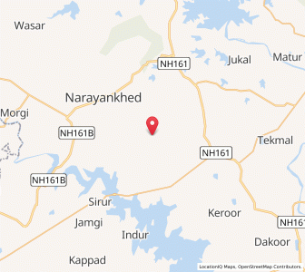 Map of Regod, Andhra Pradesh