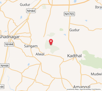 Map of Regulakunta, Andhra Pradesh