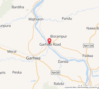 Map of Rehla Kalan, Jharkhand