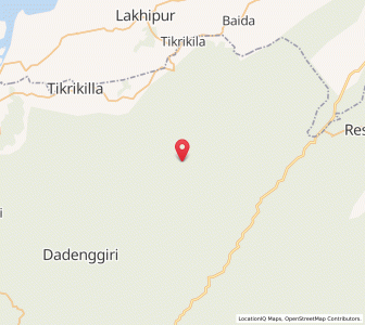 Map of Rembigiri, Meghalaya