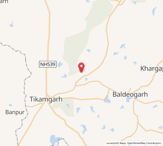 Map of Remwat, Madhya Pradesh