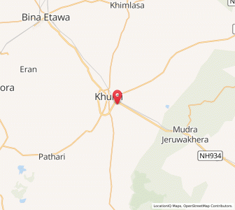Map of Rengwan, Madhya Pradesh
