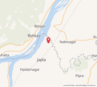 Map of Reria, Bihar