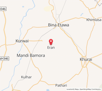 Map of Reta, Madhya Pradesh