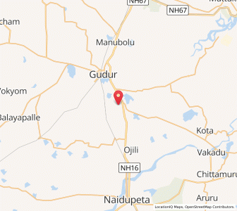Map of Rettapalle, Andhra Pradesh