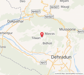 Map of Reuwala, Uttarakhand