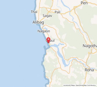 Map of Revadanda, Maharashtra