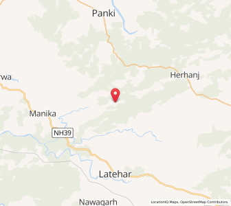 Map of Rewad, Jharkhand