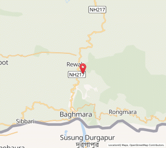 Map of Rewak Songmong, Meghalaya