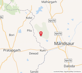 Map of Rewas Deora, Rajasthan