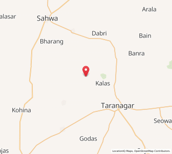Map of Rewasi, Rajasthan