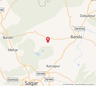 Map of Richhai, Madhya Pradesh
