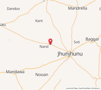 Map of Rijani, Rajasthan