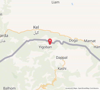 Map of Ring, Kashmir