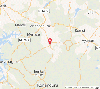 Map of Riponpet, Karnataka