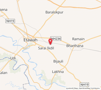Map of Ritaur, Uttar Pradesh