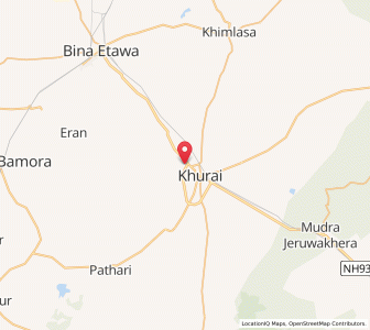 Map of Rithaur, Madhya Pradesh