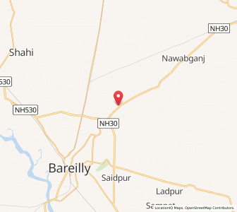 Map of Rithaura, Uttar Pradesh
