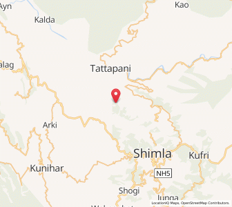 Map of Riyund, Himachal Pradesh