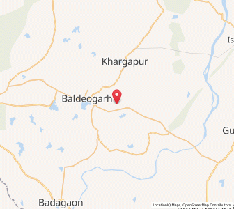 Map of Rohaniya, Madhya Pradesh