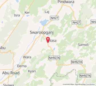 Map of Rohera, Rajasthan