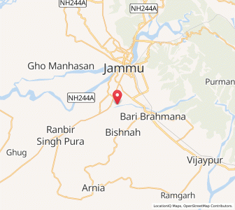 Map of Rohi, Kashmir