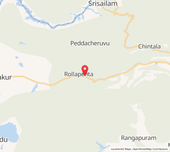 Map of Rollapenta, Andhra Pradesh