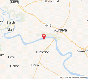 Map of Romai Diwara, Uttar Pradesh