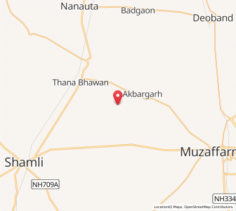 Map of Roni Harjipur, Uttar Pradesh