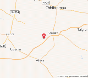 Map of Ropalpur, Uttar Pradesh