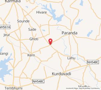 Map of Rople, Maharashtra