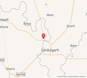 Map of Rori, Haryana