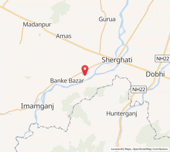 Map of Roshanganj, Bihar