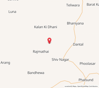 Map of Rotan Singh Ki Dhani, Rajasthan