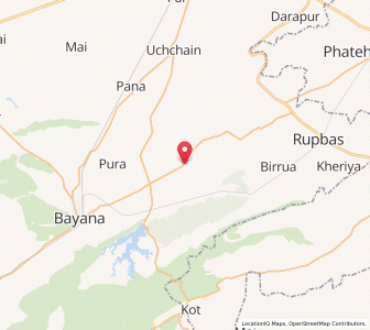 Map of Rudawal, Rajasthan