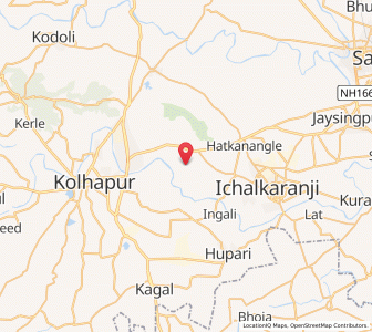 Map of Rukadi, Maharashtra