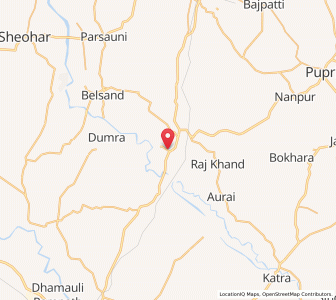 Map of Runi Saiyadpur, Bihar