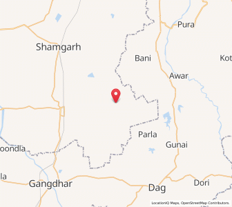 Map of Runija, Madhya Pradesh