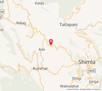 Map of Rupe ki Ber, Himachal Pradesh