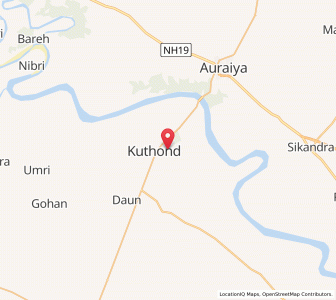 Map of Rurajatia, Uttar Pradesh
