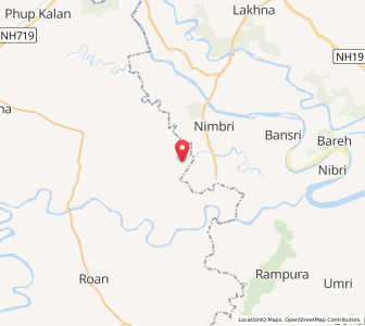 Map of Ruran, Madhya Pradesh