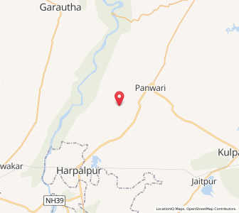 Map of Ruri Khurd, Uttar Pradesh