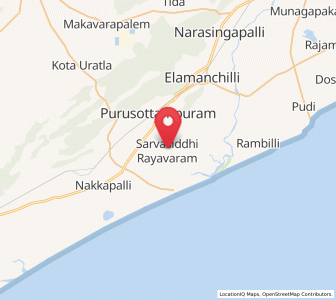 Map of S. Rayavaram, Andhra Pradesh