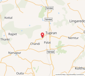 Map of Sabaspalli, Andhra Pradesh