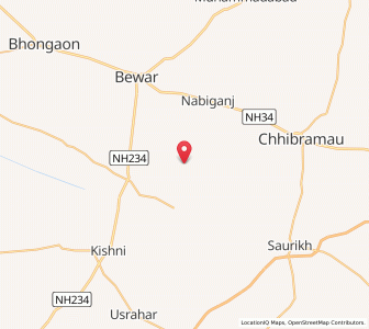 Map of Sabhapur, Uttar Pradesh